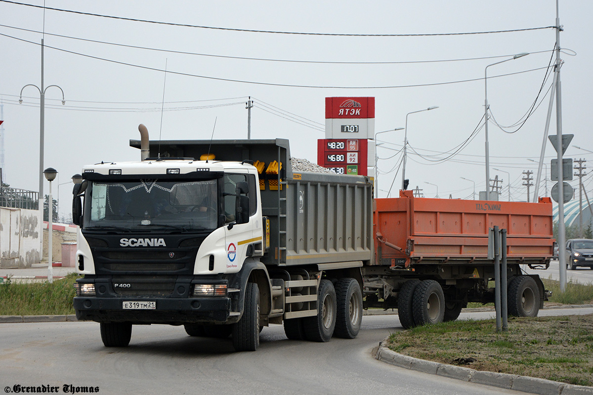 Чувашия, № Е 319 ТМ 21 — Scania ('2011) P400