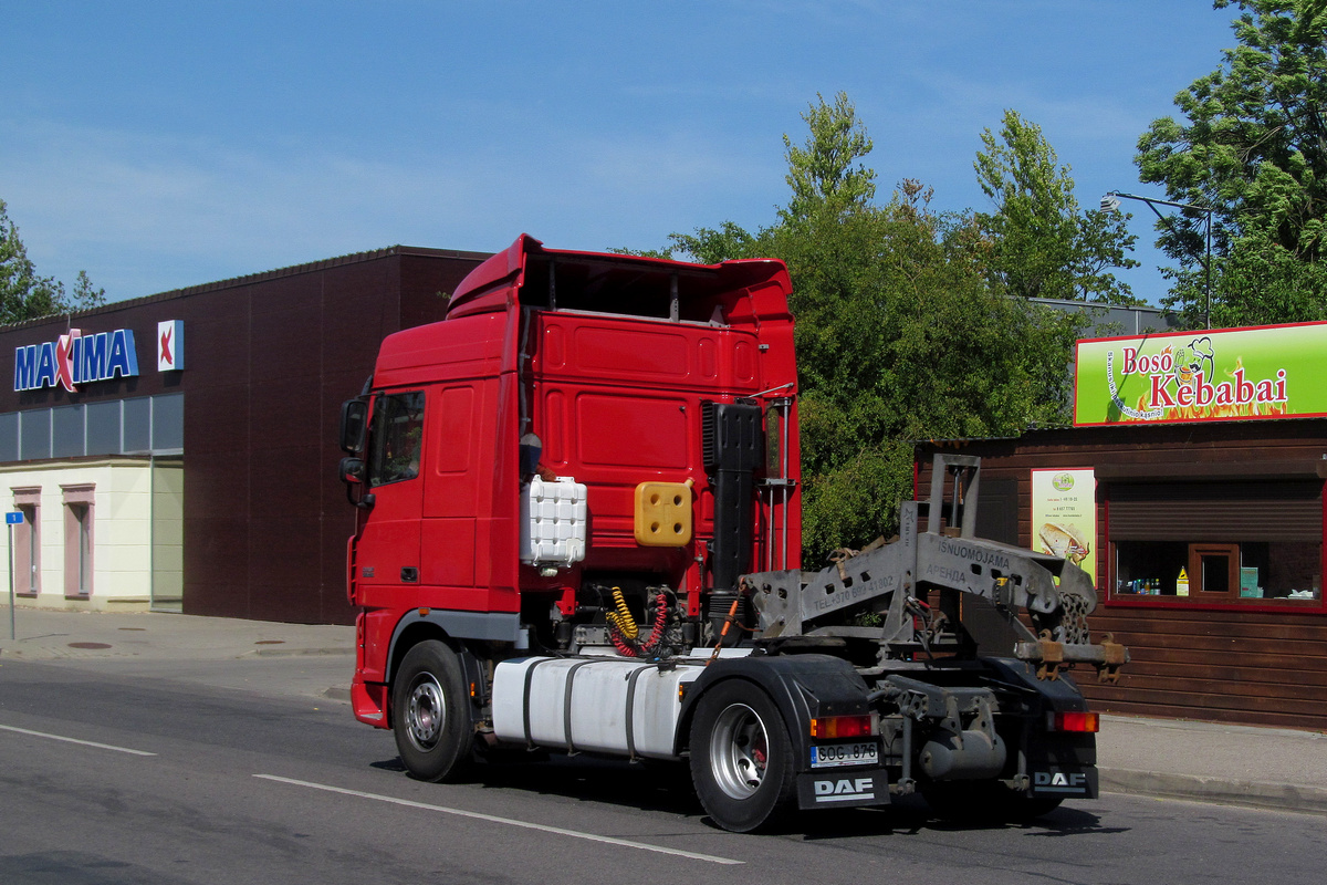 Литва, № GOG 876 — DAF XF105 FT