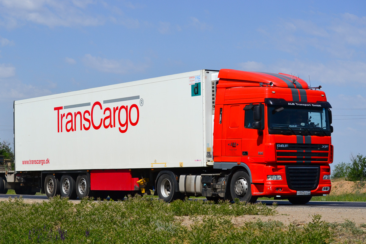 Кабардино-Балкария, № Н 860 ЕН 07 — DAF XF105 FT