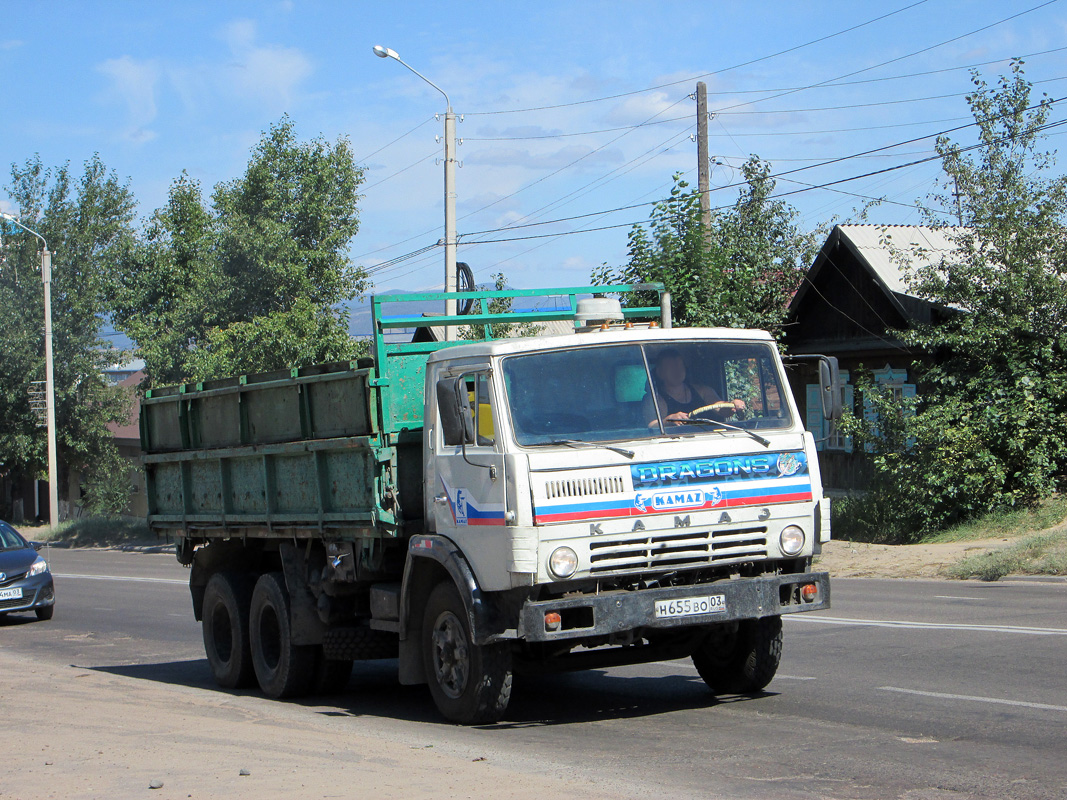 Бурятия, № Н 655 ВО 03 — КамАЗ-5410