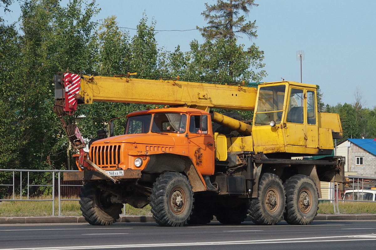 Ханты-Мансийский автоном.округ, № К 168 ХА 86 — Урал-5557-10