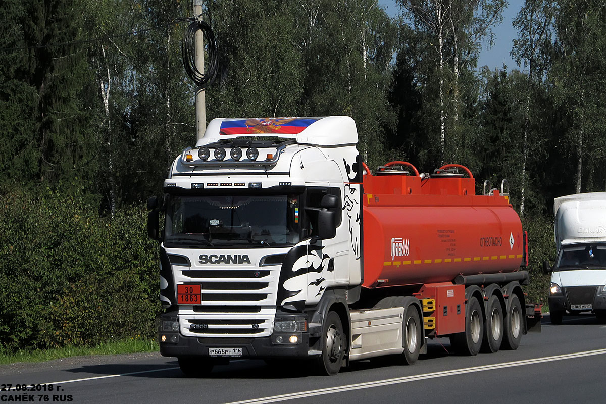 Татарстан, № Р 666 РН 116 — Scania ('2013) R500