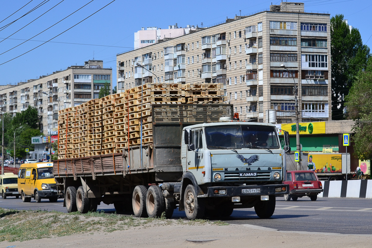 Волгоградская область, № Е 865 ТУ 34 — КамАЗ-5410