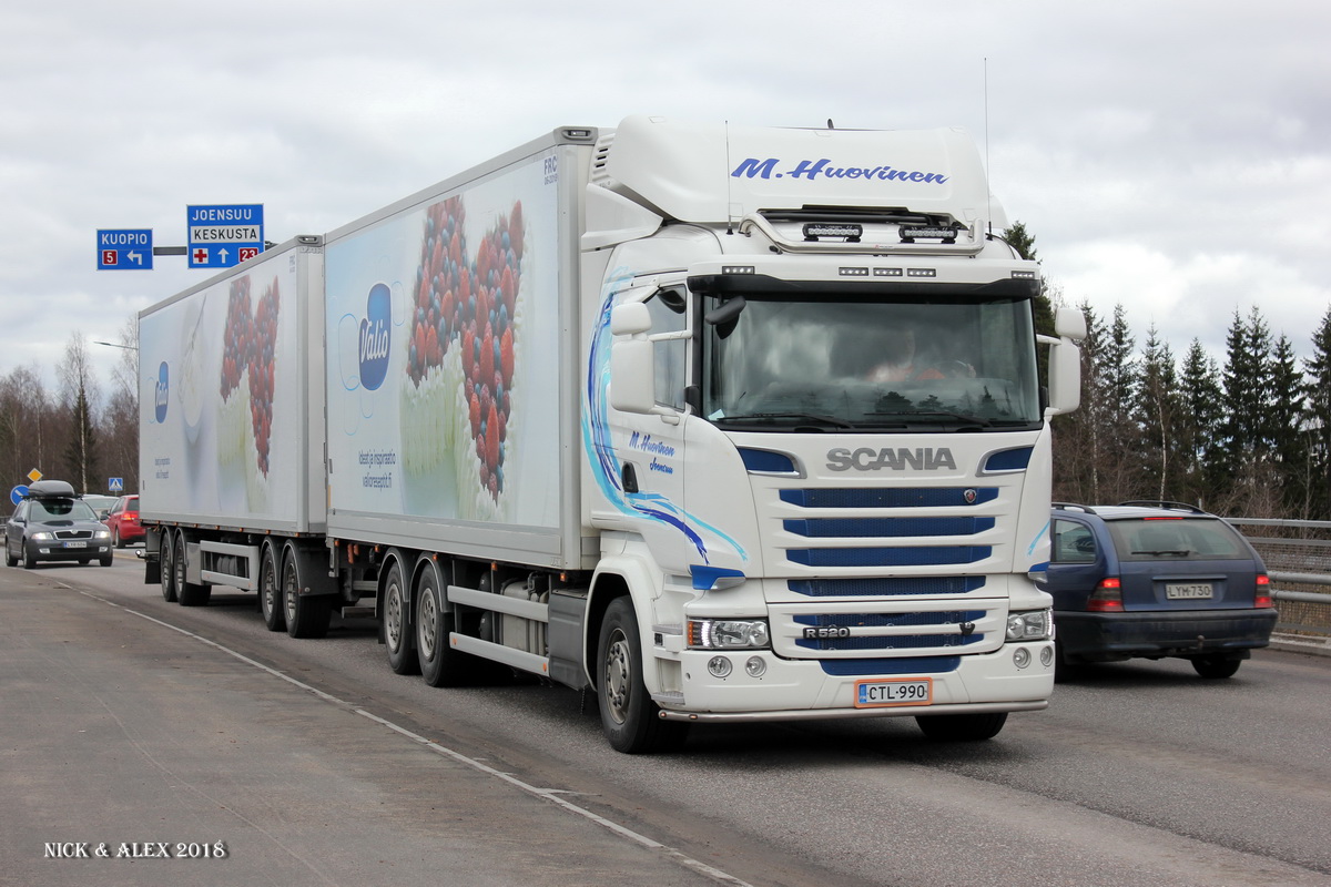 Финляндия, № CTL-990 — Scania ('2013) R520