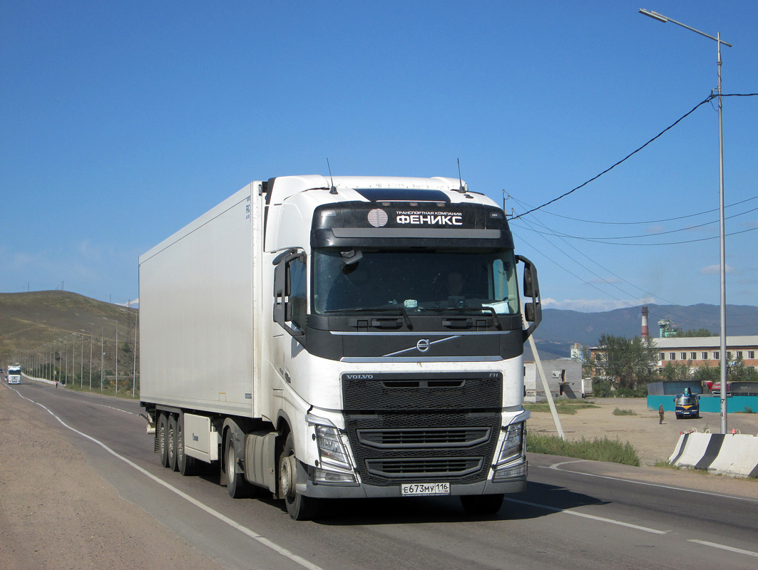 Татарстан, № Е 673 МУ 116 — Volvo ('2012) FH.460