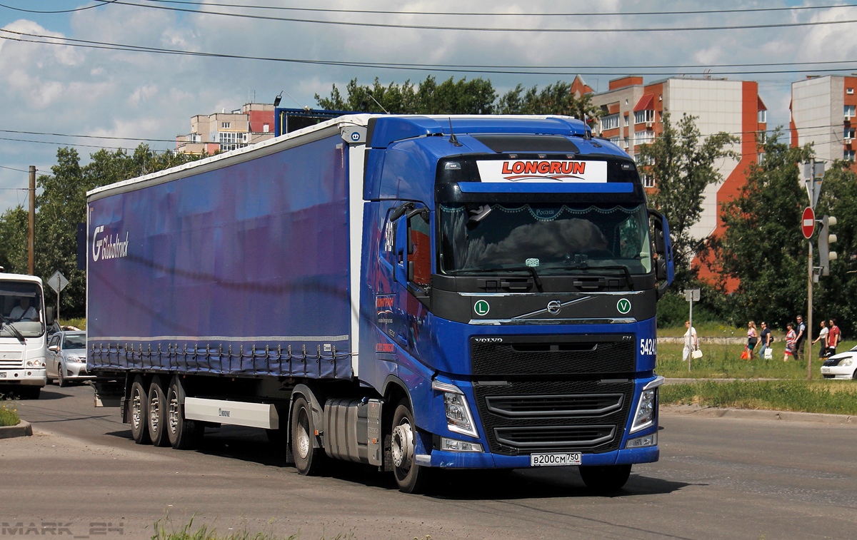 Новосибирская область, № 54242 — Volvo ('2012) FH.420 [X9P]