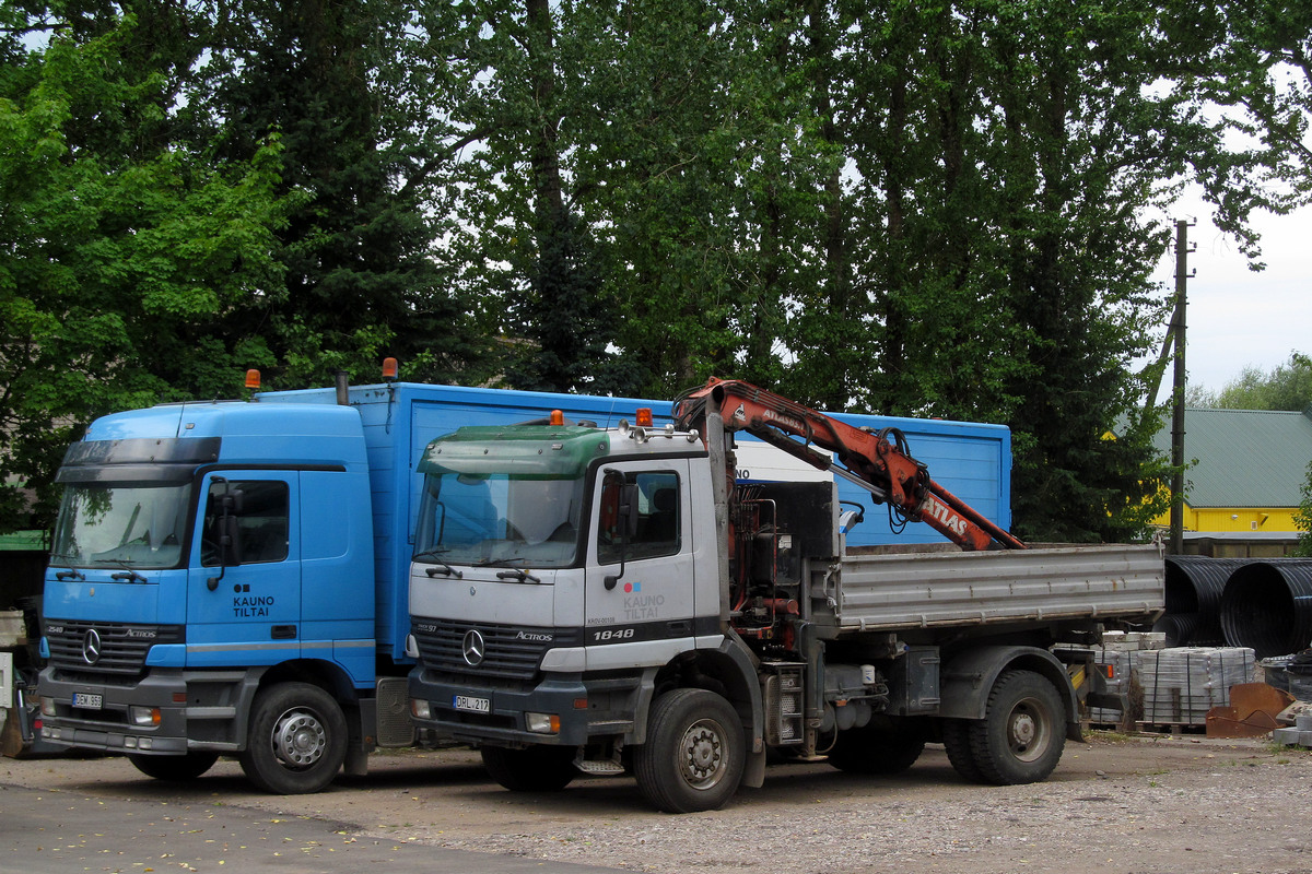 Литва, № DRL 217 — Mercedes-Benz Actros ('1997) 1848