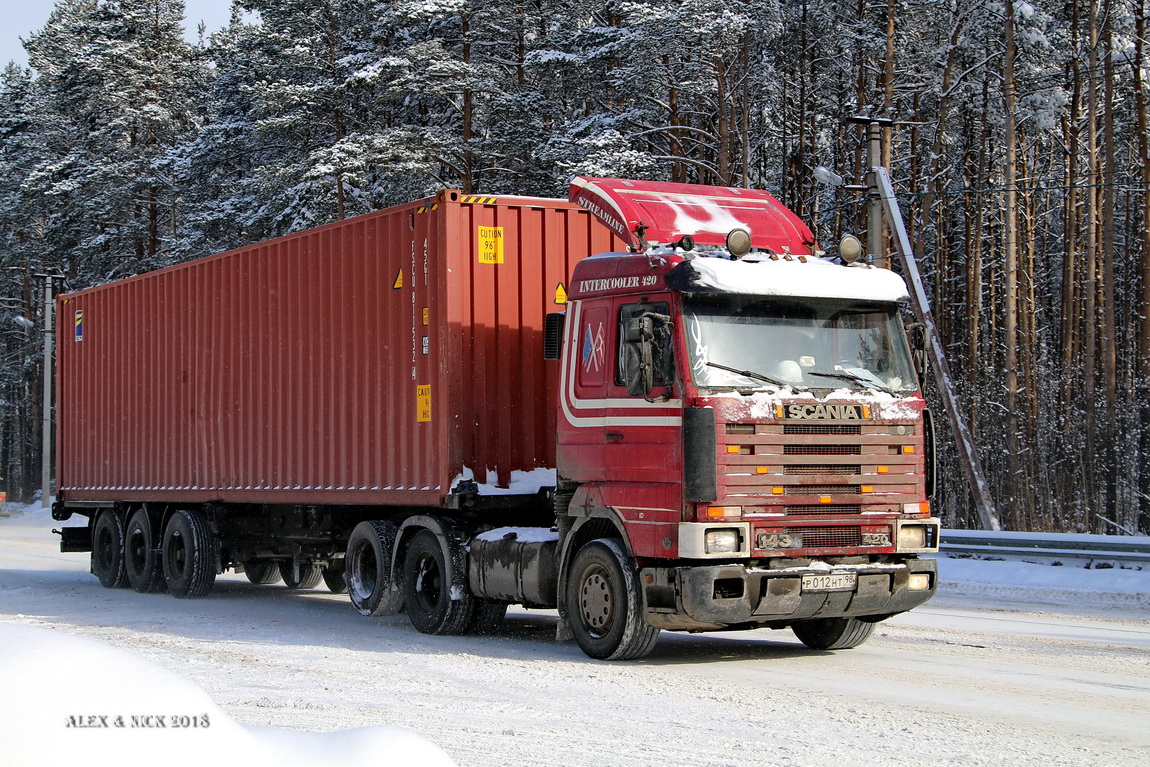 Санкт-Петербург, № Р 012 НТ 98 — Scania (III) R143M