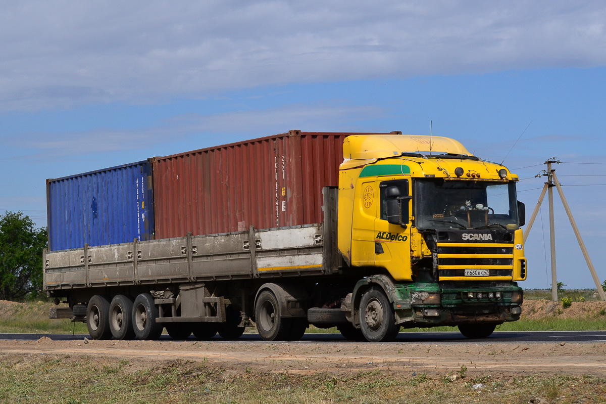 Ленинградская область, № У 660 КК 47 — Scania ('1996) R124G