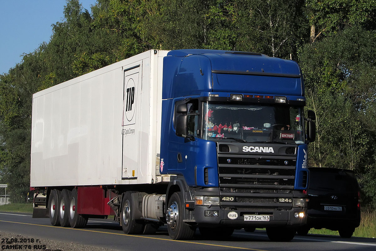 Ростовская область, № У 771 ОК 161 — Scania ('1996) R124G