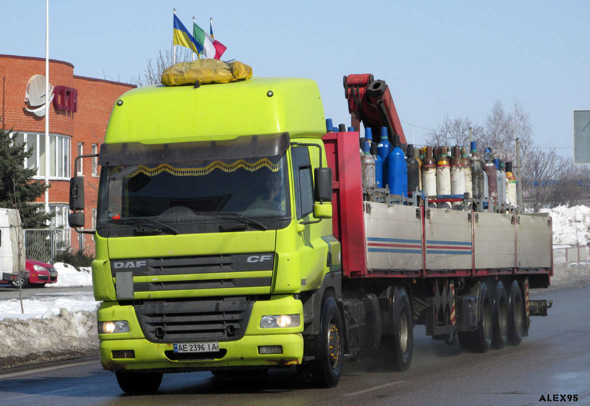 Днепропетровская область, № АЕ 2396 ІА — DAF CF85 FT