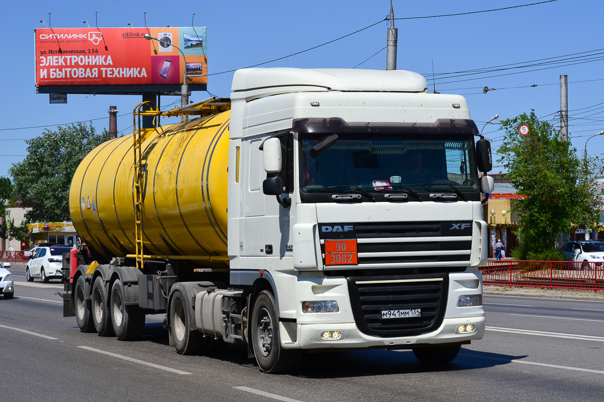 Волгоградская область, № М 941 ММ 134 — DAF XF105 FT