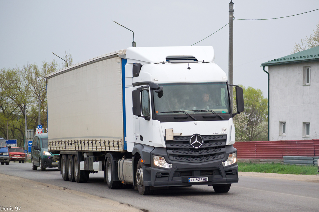 Киевская область, № АІ 3437 НВ — Mercedes-Benz Actros ('2011) 1843