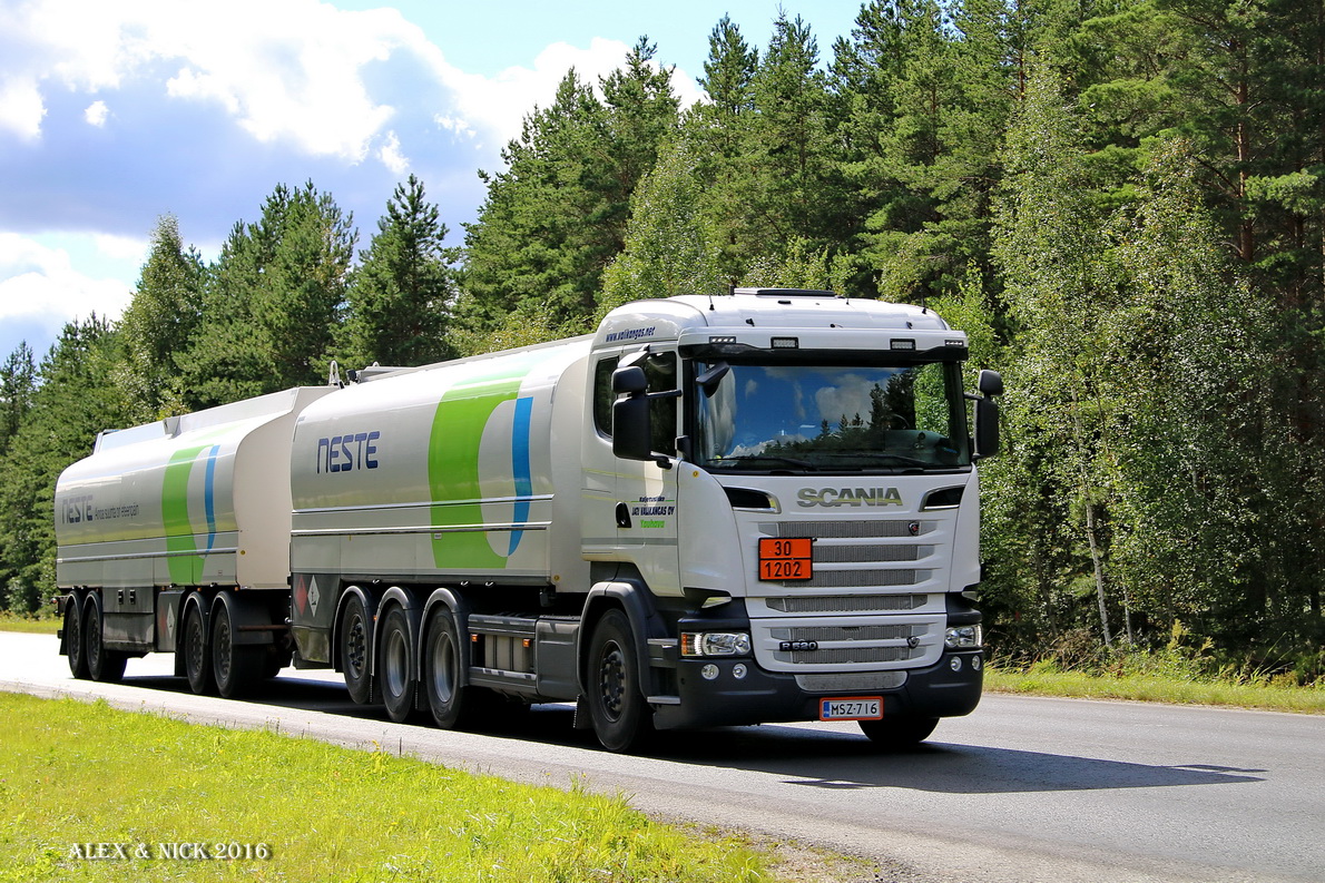 Финляндия, № MSZ-716 — Scania ('2013) R520
