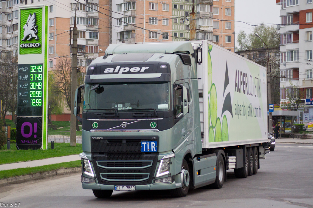 Турция, № 01 Y 7589 — Volvo ('2012) FH.460