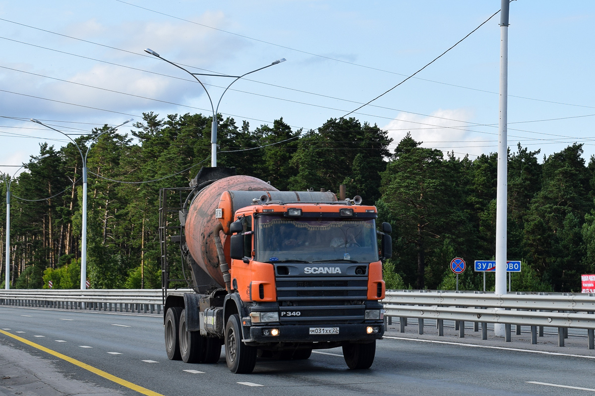 Алтайский край, № М 031 ХХ 22 — Scania ('1996) P340