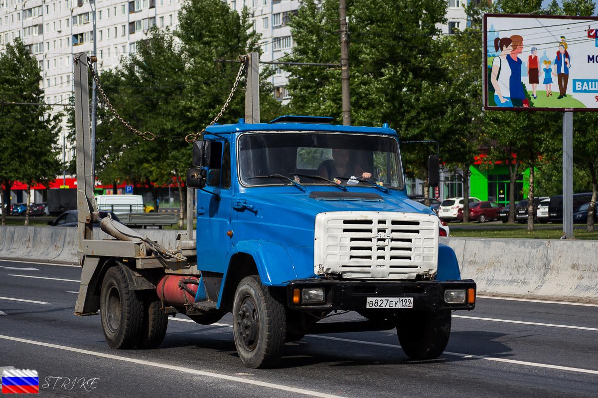 Москва, № В 827 ЕУ 199 — ЗИЛ-494560