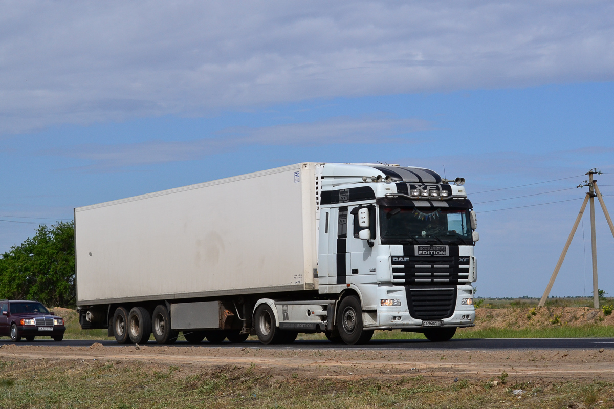 Волгоградская область, № В 406 ВЕ 134 — DAF XF105 FT