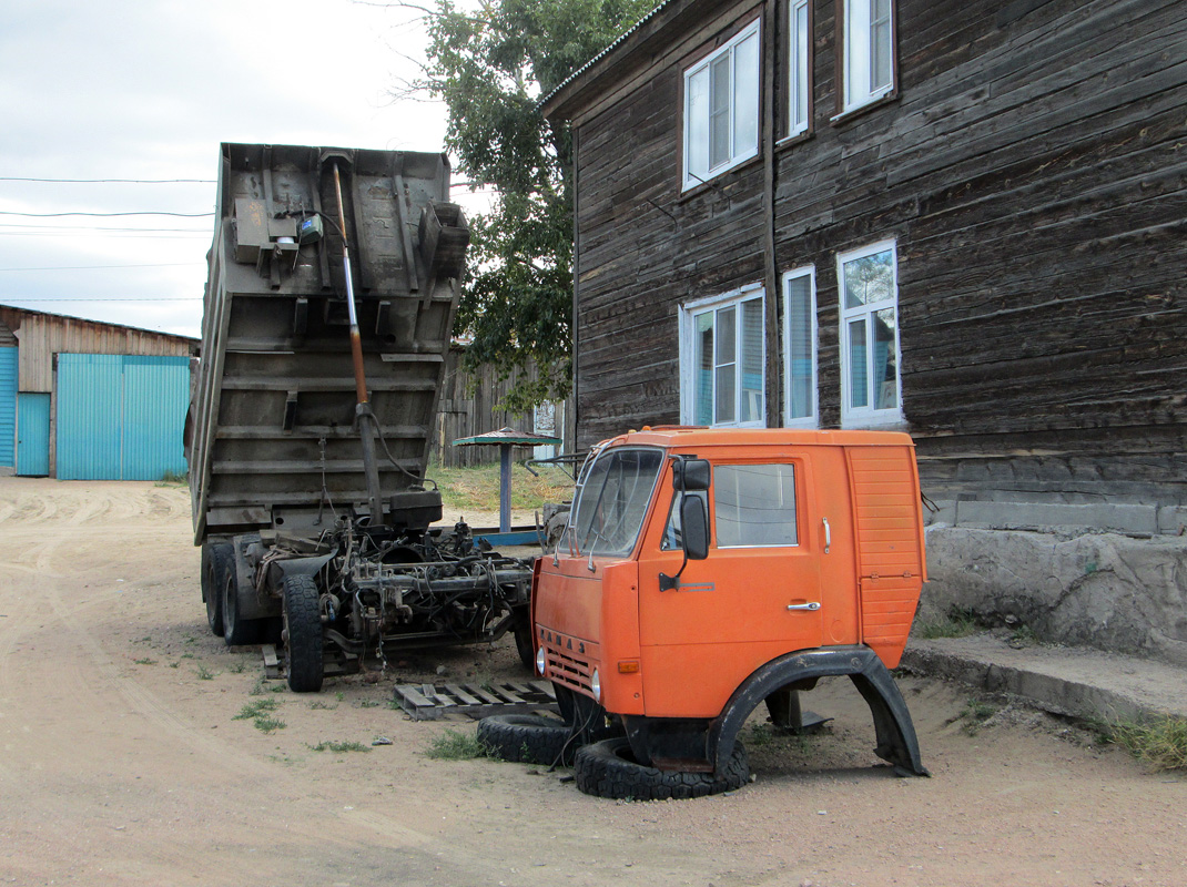 Бурятия, № (03) Б/Н 0006 — КамАЗ-55111 (общая модель); Бурятия — Автомобили без номеров