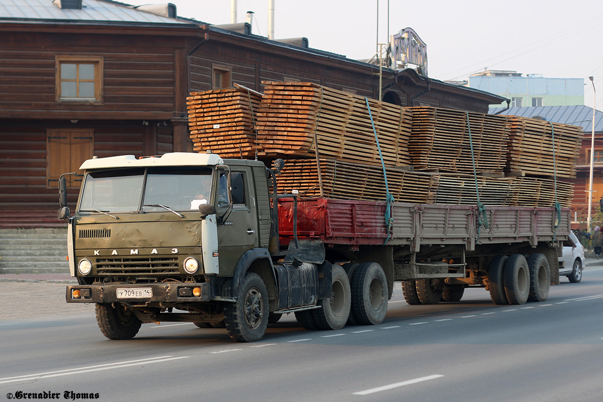 Саха (Якутия), № У 709 ЕВ 14 — КамАЗ-5410