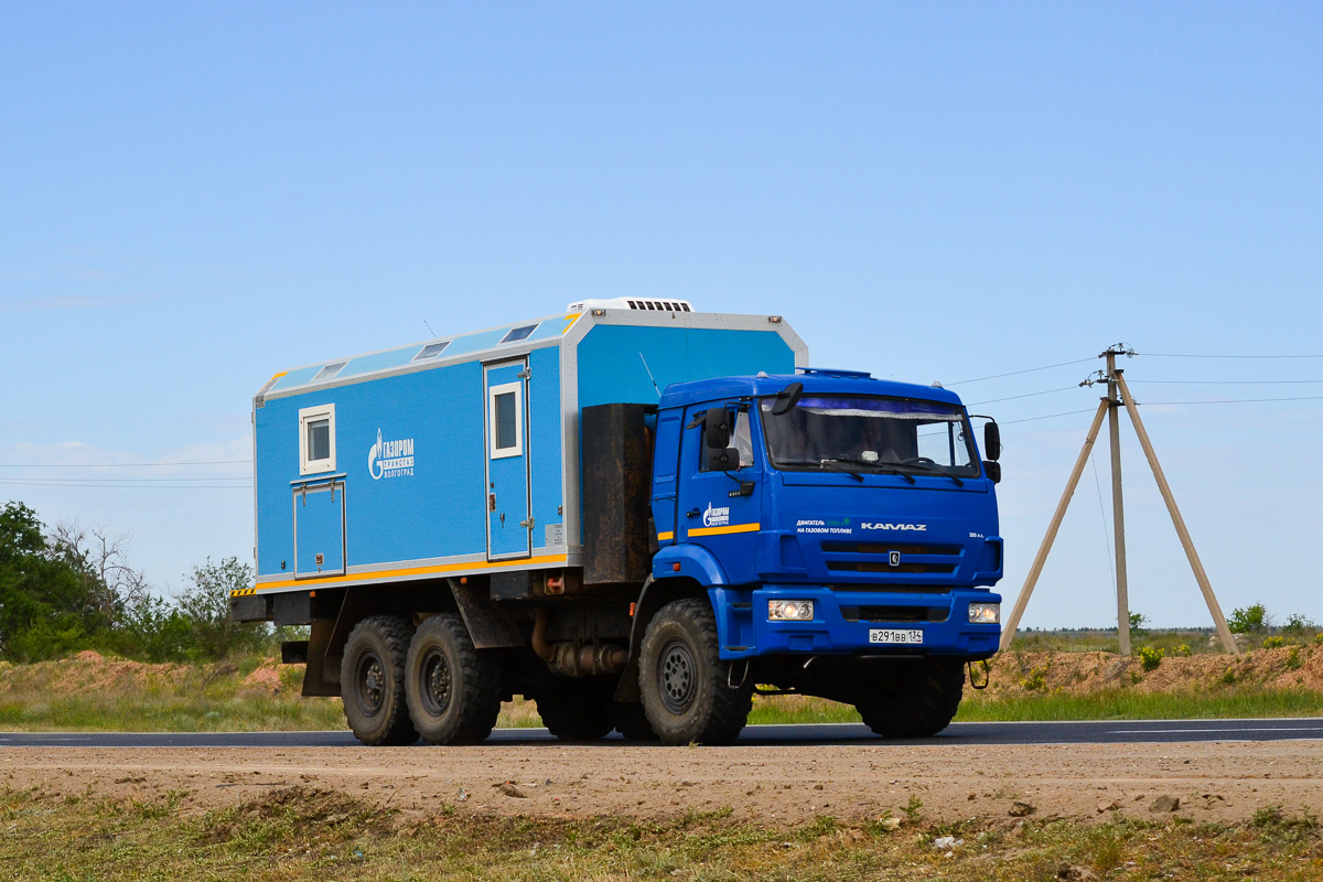 Волгоградская область, № В 291 ВВ 134 — КамАЗ-43118-32