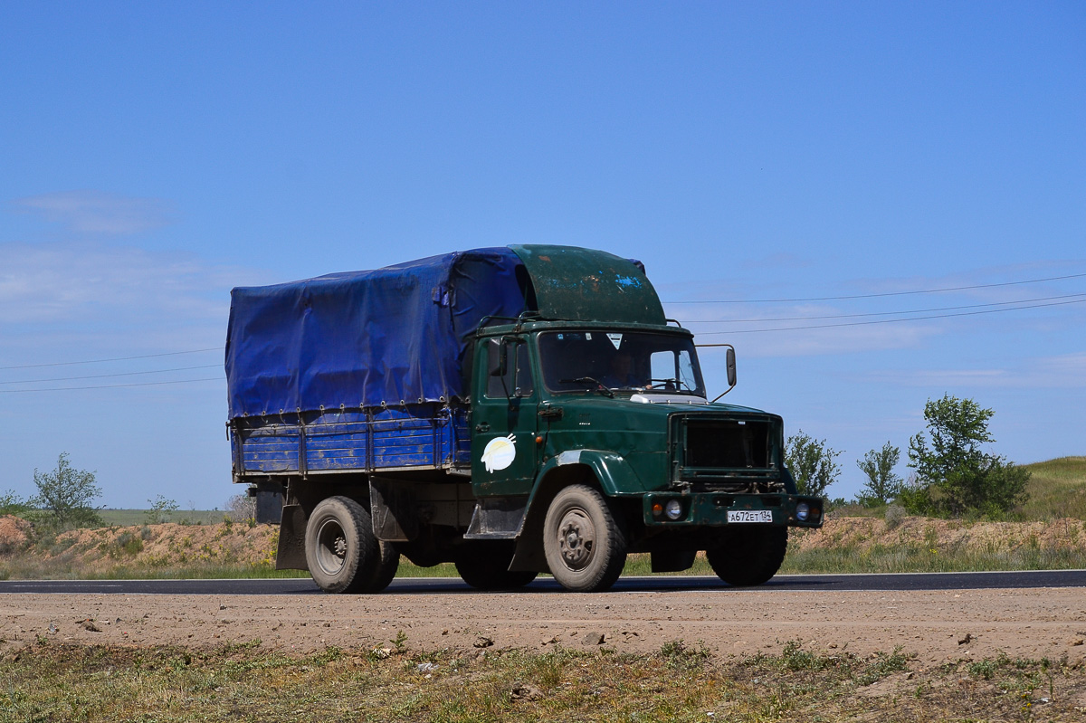 Волгоградская область, № А 672 ЕТ 134 — ЗИЛ-433362