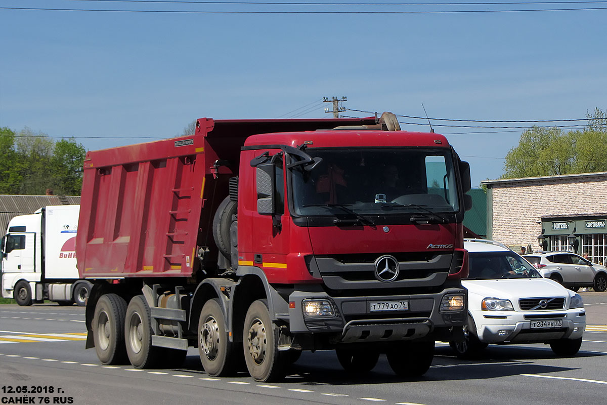 Ярославская область, № Т 779 АО 76 — Mercedes-Benz Actros '09 4141 [Z9M]