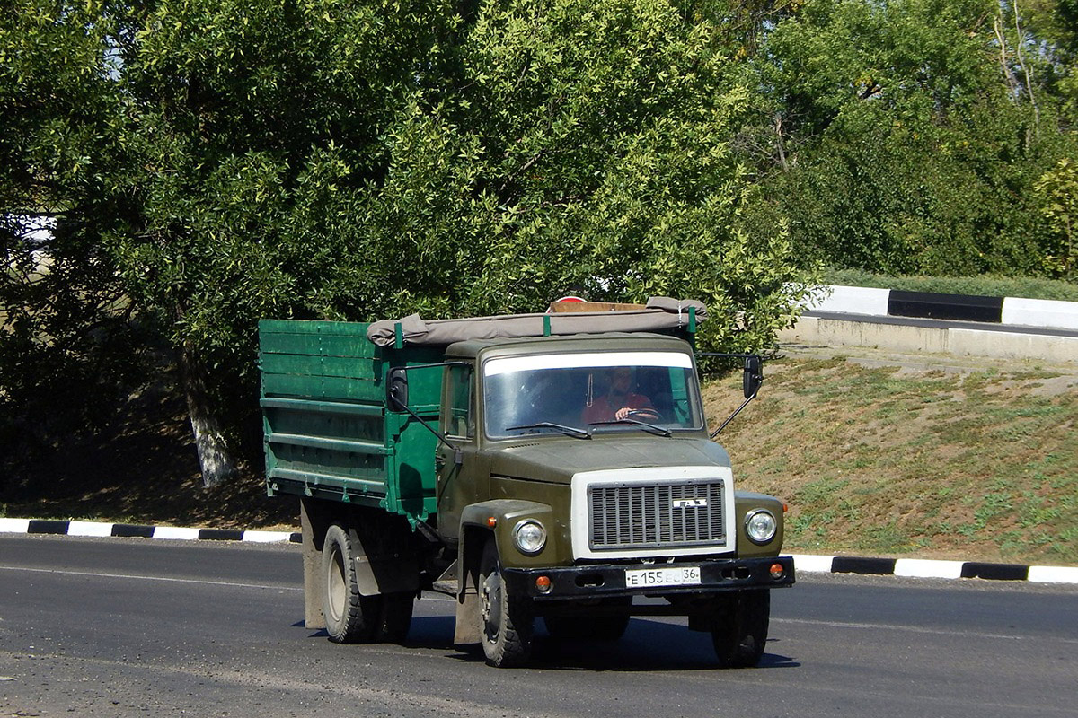 Белгородская область, № Е 155 ЕС 36 — ГАЗ-33075