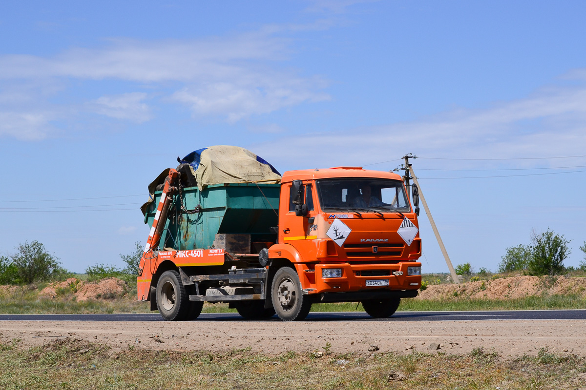 Волгоградская область, № А 034 ОА 134 — КамАЗ-43253-H3