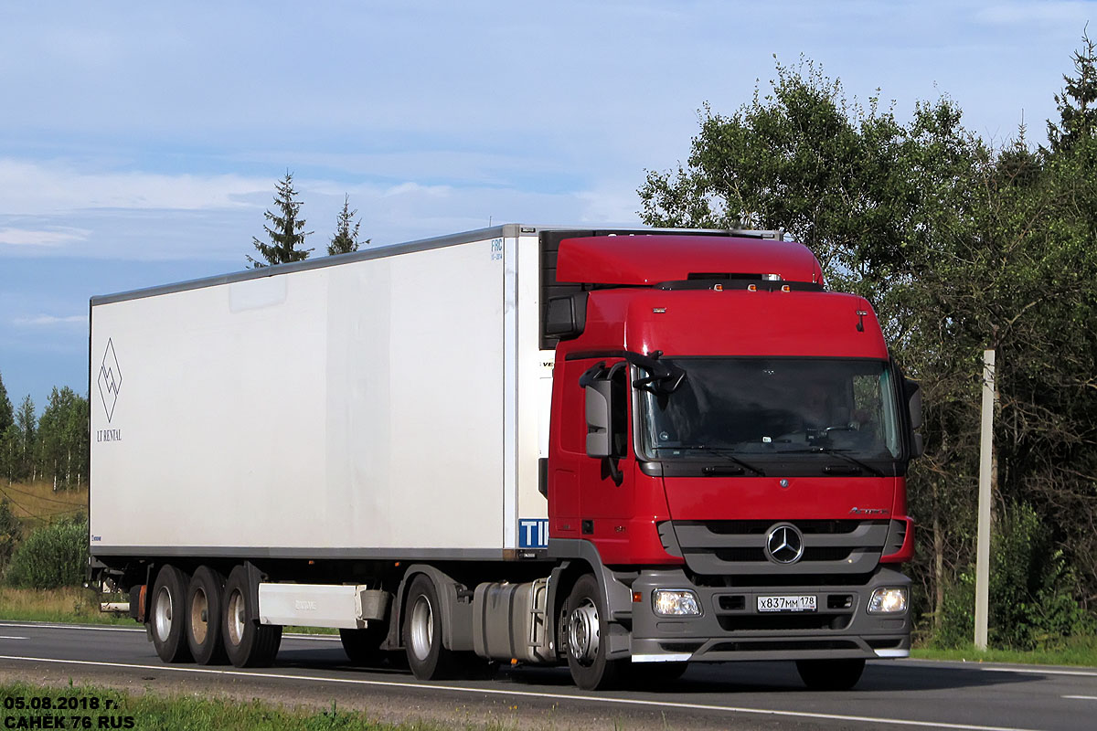 Санкт-Петербург, № Х 837 ММ 178 — Mercedes-Benz Actros '09 1841 [Z9M]