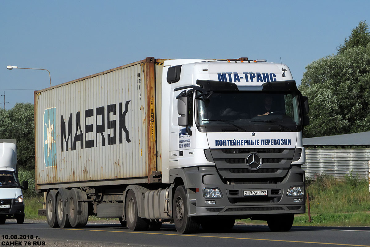 Москва, № Х 179 АР 799 — Mercedes-Benz Actros ('2009) 1844