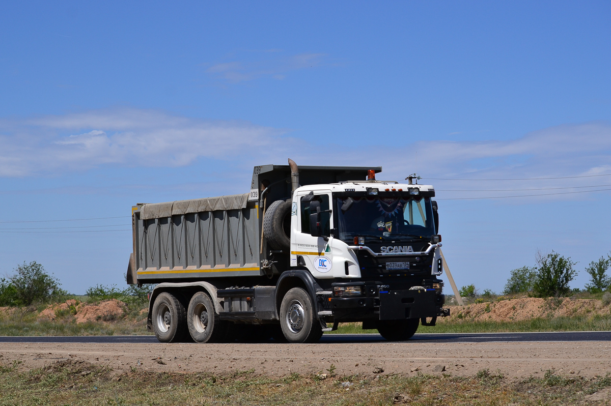 Волгоградская область, № 039 — Scania ('2011) P400