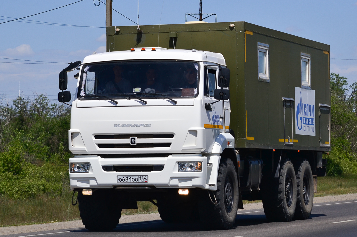 Волгоградская область, № О 681 ОО 134 — КамАЗ-43118-46