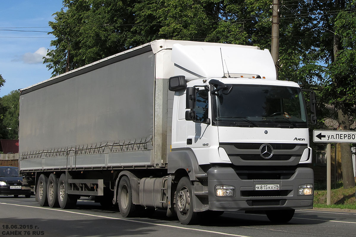 Архангельская область, № К 815 КХ 29 — Mercedes-Benz Axor 1840 [Z9M]