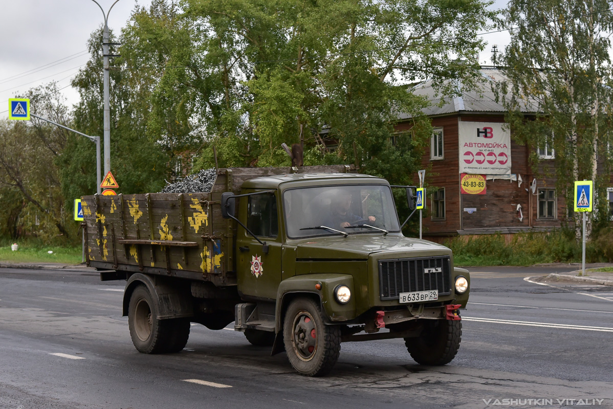 Архангельская область, № В 633 ВР 29 — ГАЗ-3307