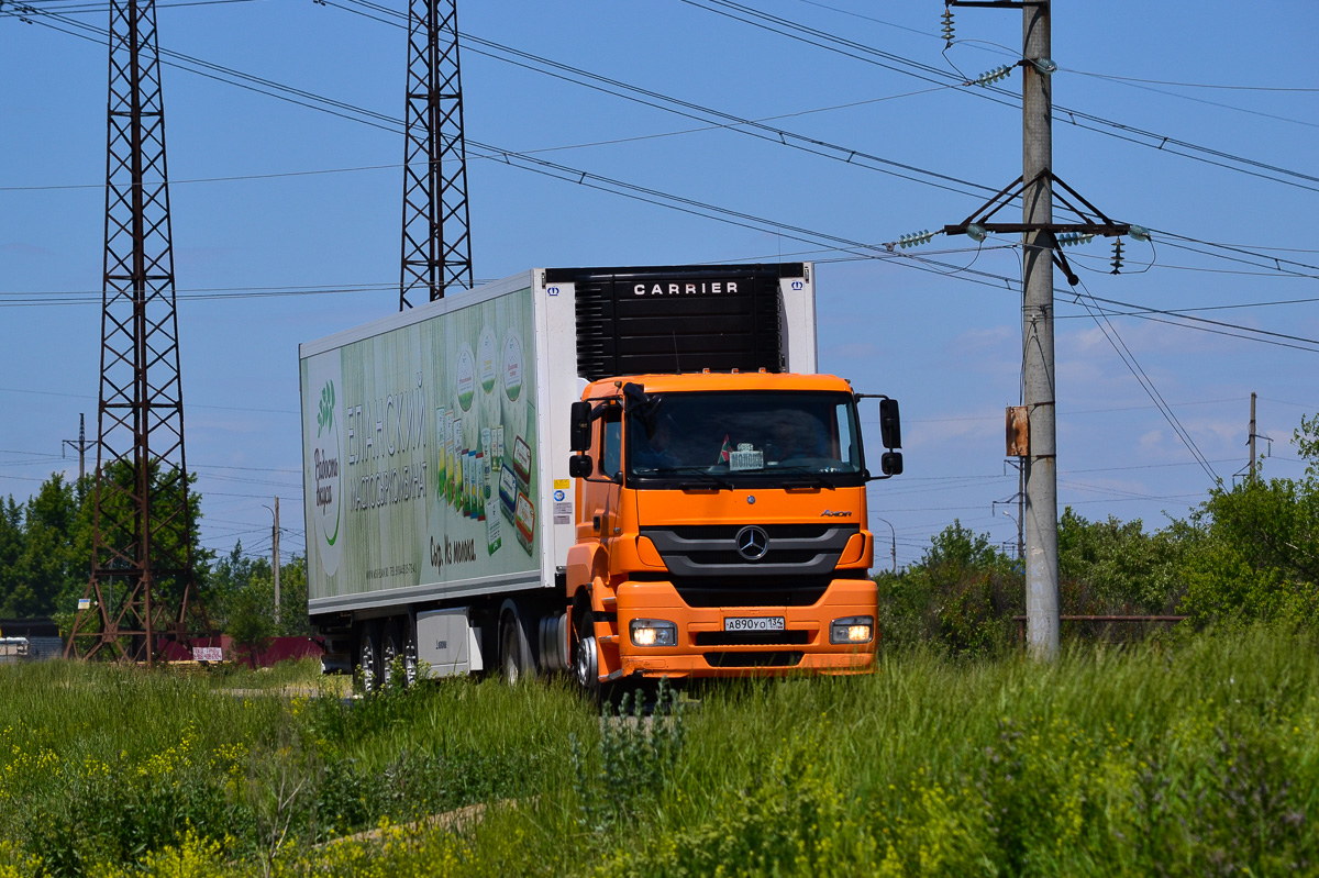 Волгоградская область, № А 890 УО 134 — Mercedes-Benz Axor 1835