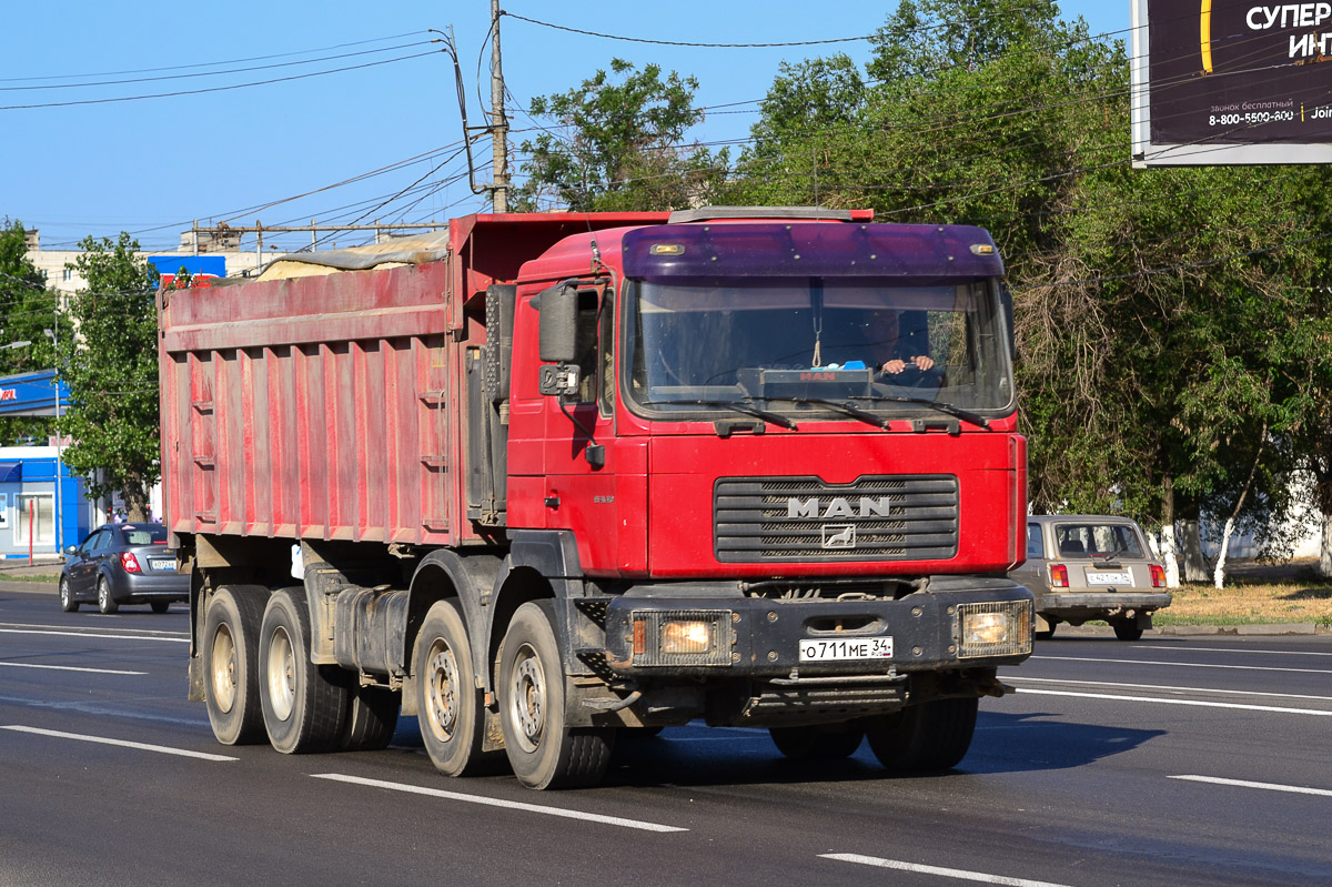 Волгоградская область, № О 711 МЕ 34 — MAN F2000 41.xxx (общая)