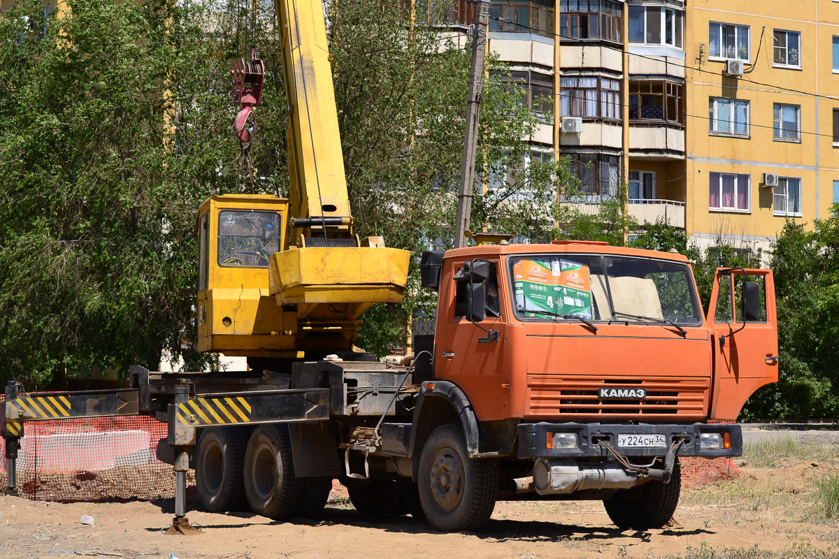 Волгоградская область, № У 224 СН 34 — КамАЗ-53215-15 [53215R]