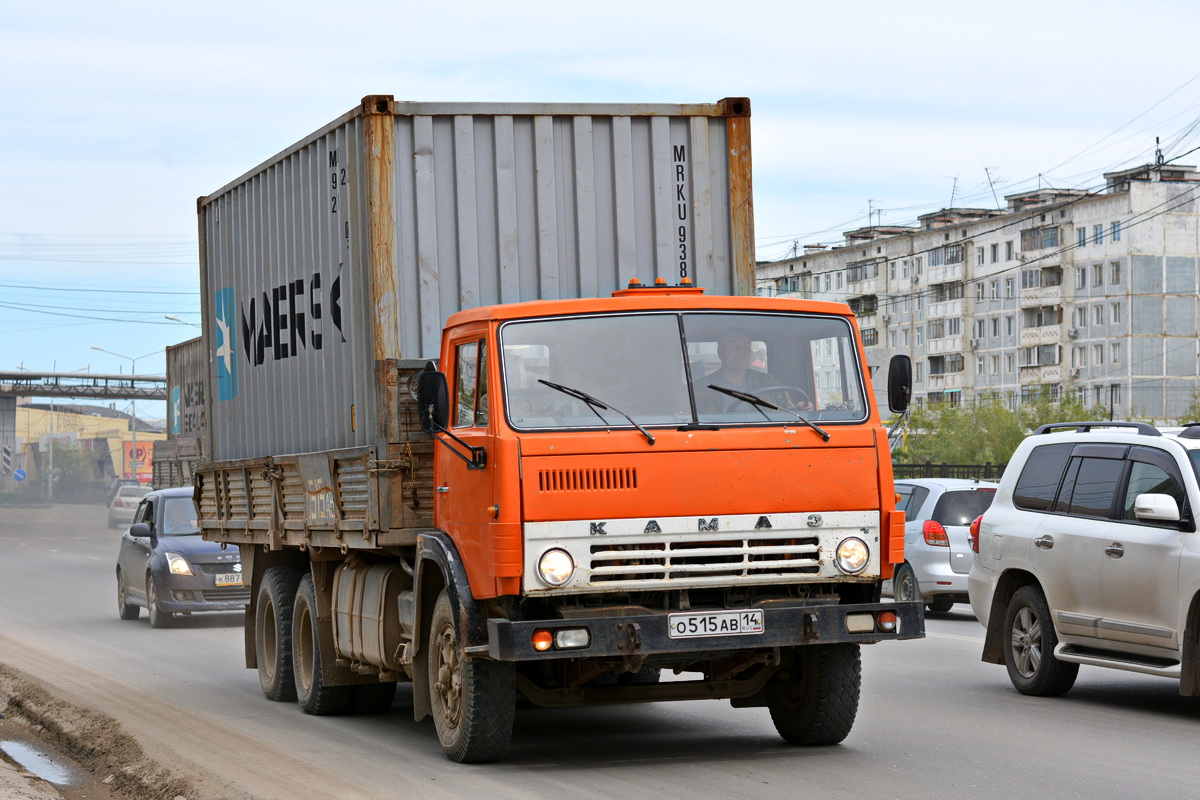 Саха (Якутия), № О 515 АВ 14 — КамАЗ-53213