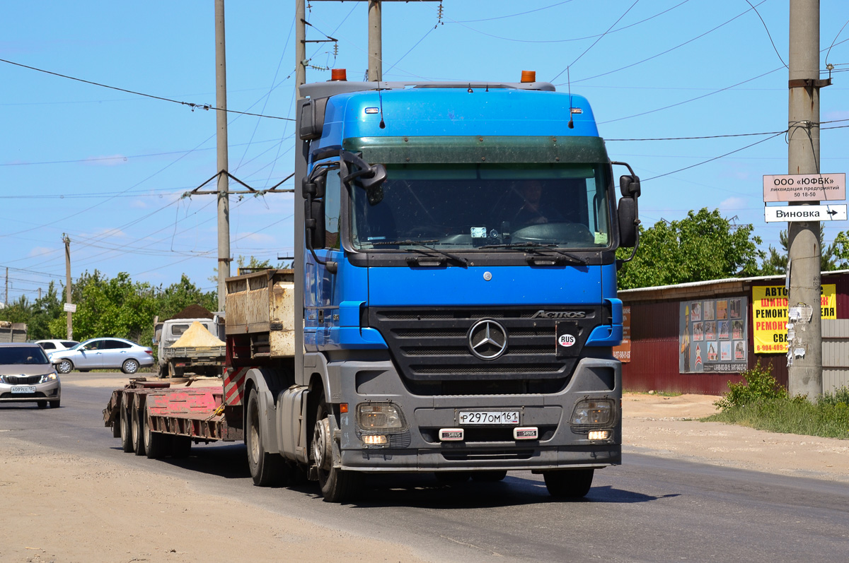 Ростовская область, № Р 297 ОМ 161 — Mercedes-Benz Actros ('2003) 1841