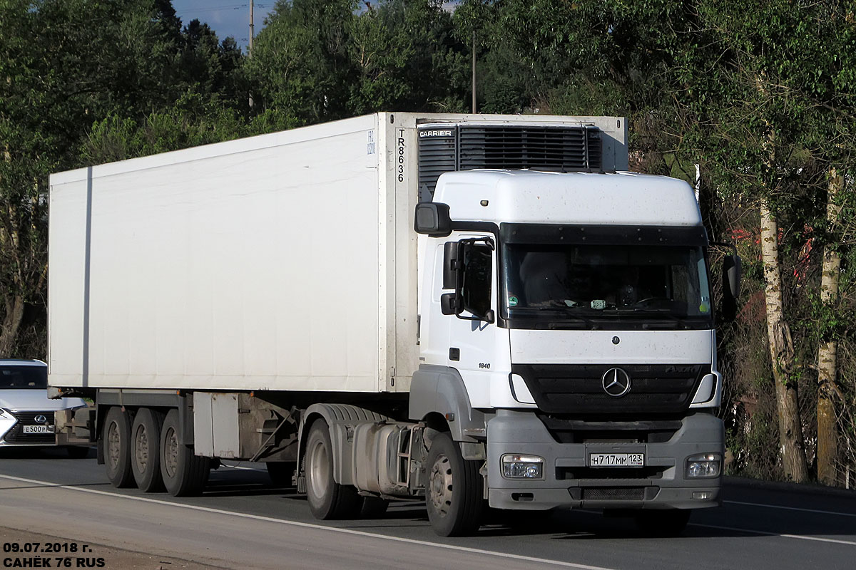 Краснодарский край, № Н 717 ММ 123 — Mercedes-Benz Actros ('1997) 1840