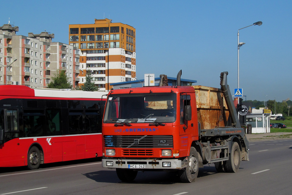 Литва, № HCA 342 — Volvo FL7