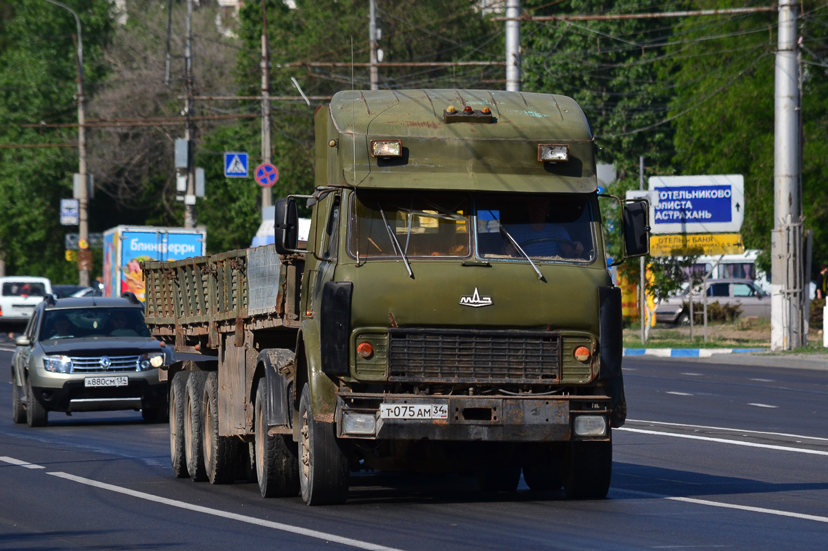 Волгоградская область, № Т 075 АМ 34 — МАЗ-500 (общая модель)