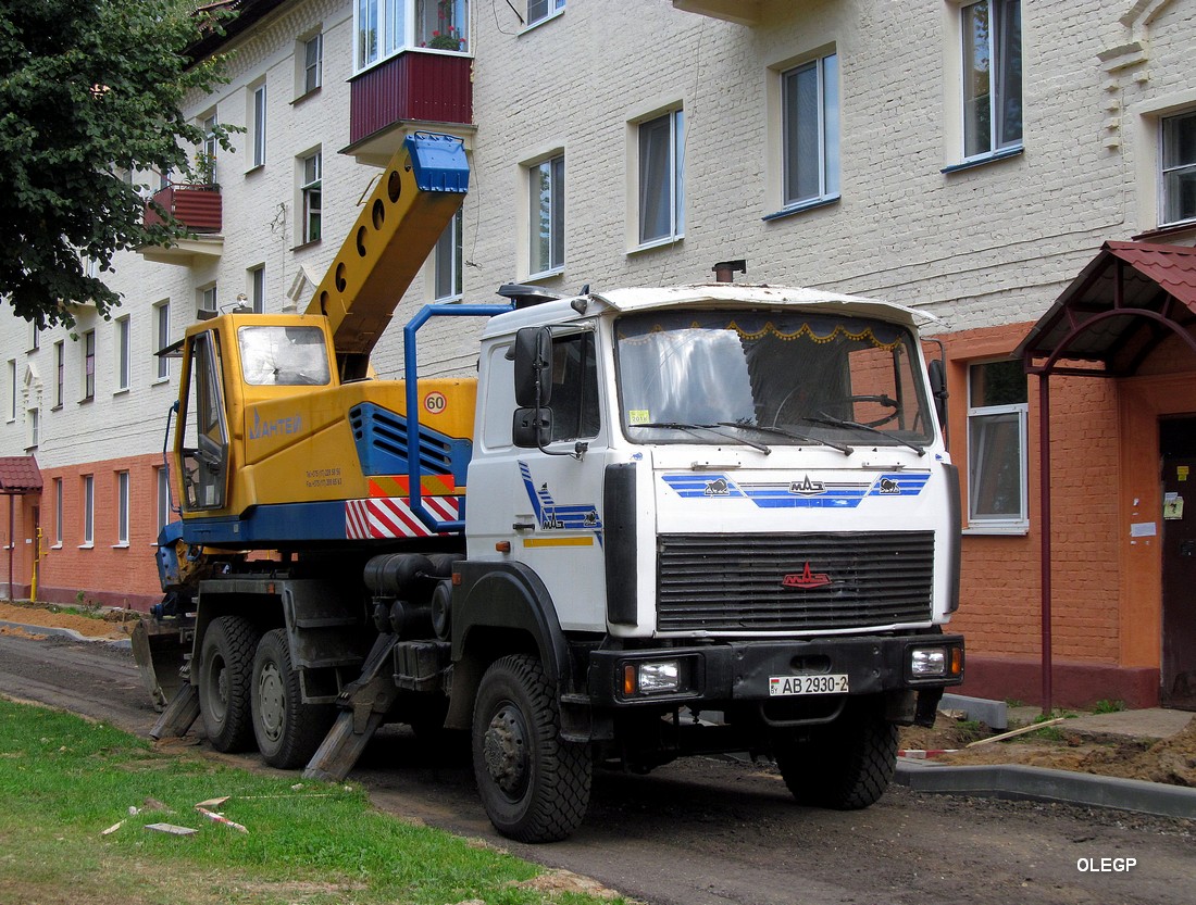 Витебская область, № АВ 2930-2 — МАЗ-6317 (общая модель)