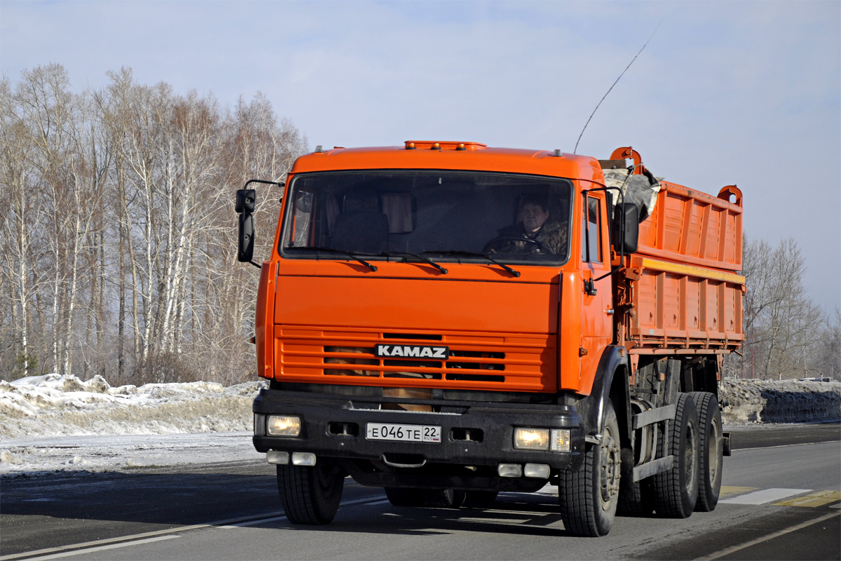 Алтайский край, № Е 046 ТЕ 22 — КамАЗ-65115-15 [65115R]