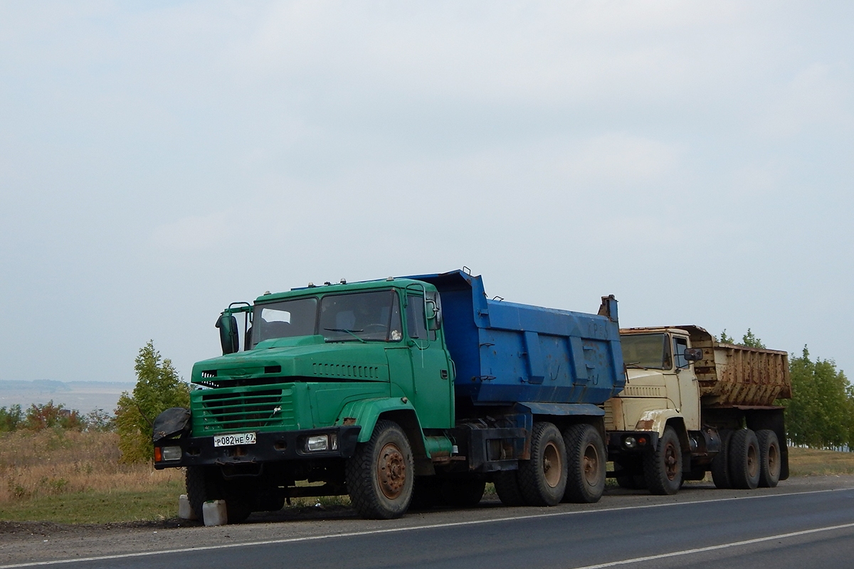 Смоленская область, № Р 082 НЕ 67 — КрАЗ-65055