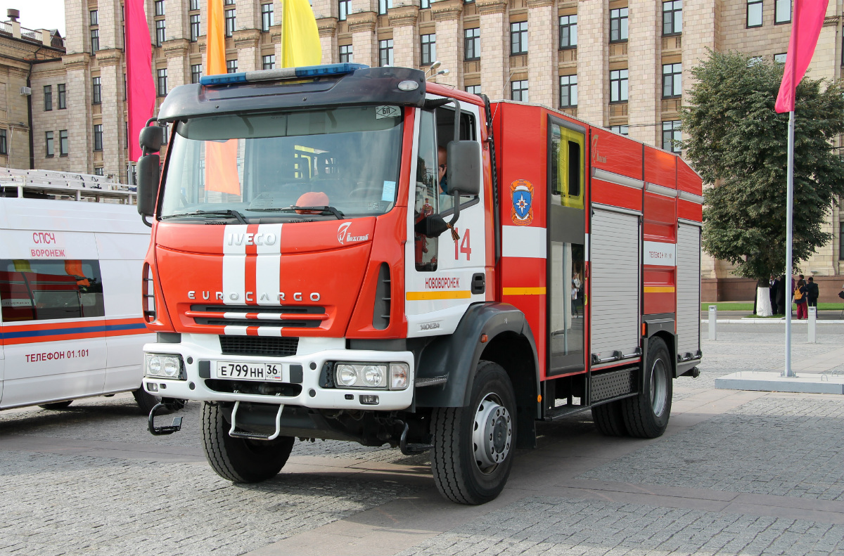 Воронежская область, № Е 799 НН 36 — IVECO-AMT EuroCargo ('2008)