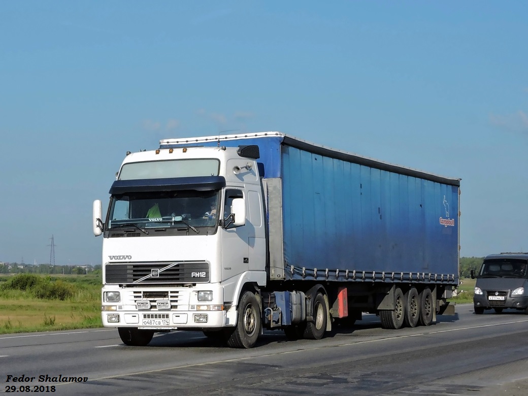 Челябинская область, № О 487 СВ 174 — Volvo ('1993) FH12.380