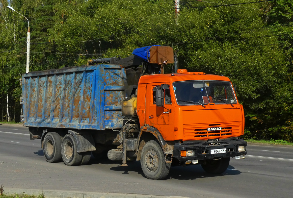 Калужская область, № Е 604 ХО 40 — КамАЗ-53229-15 [53229R]