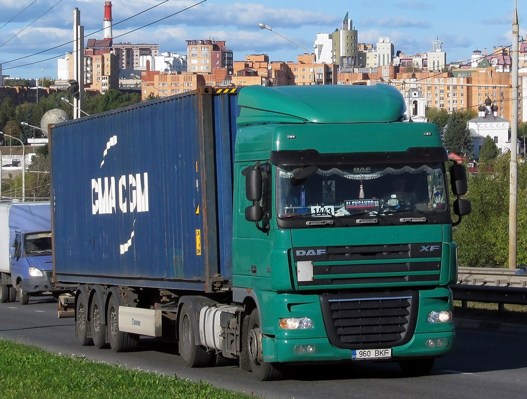 Эстония, № 960 BKF — DAF XF105 FT